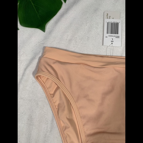 NWT $99 L Space Ridin Frenchi Bitsy Cut High‎ Waist Bikini Bottoms [ Large ] - Picture 5 of 12